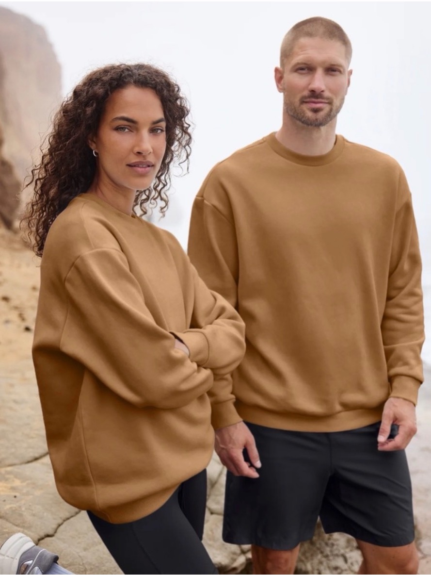 Vuori Restore Oversized Crew Sweatshirt